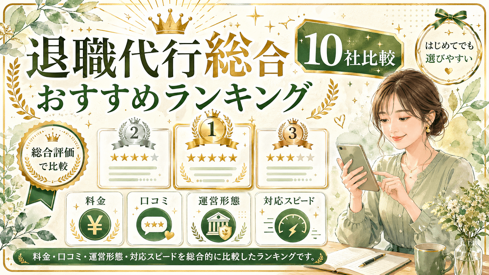 おすすめ退職代行ランキング